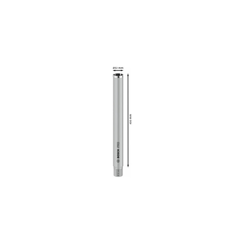 Bosch Diamantbohrkrone Standard for Concrete 1 1/4" UNC 52 mm 450 mm 5, 10 mm