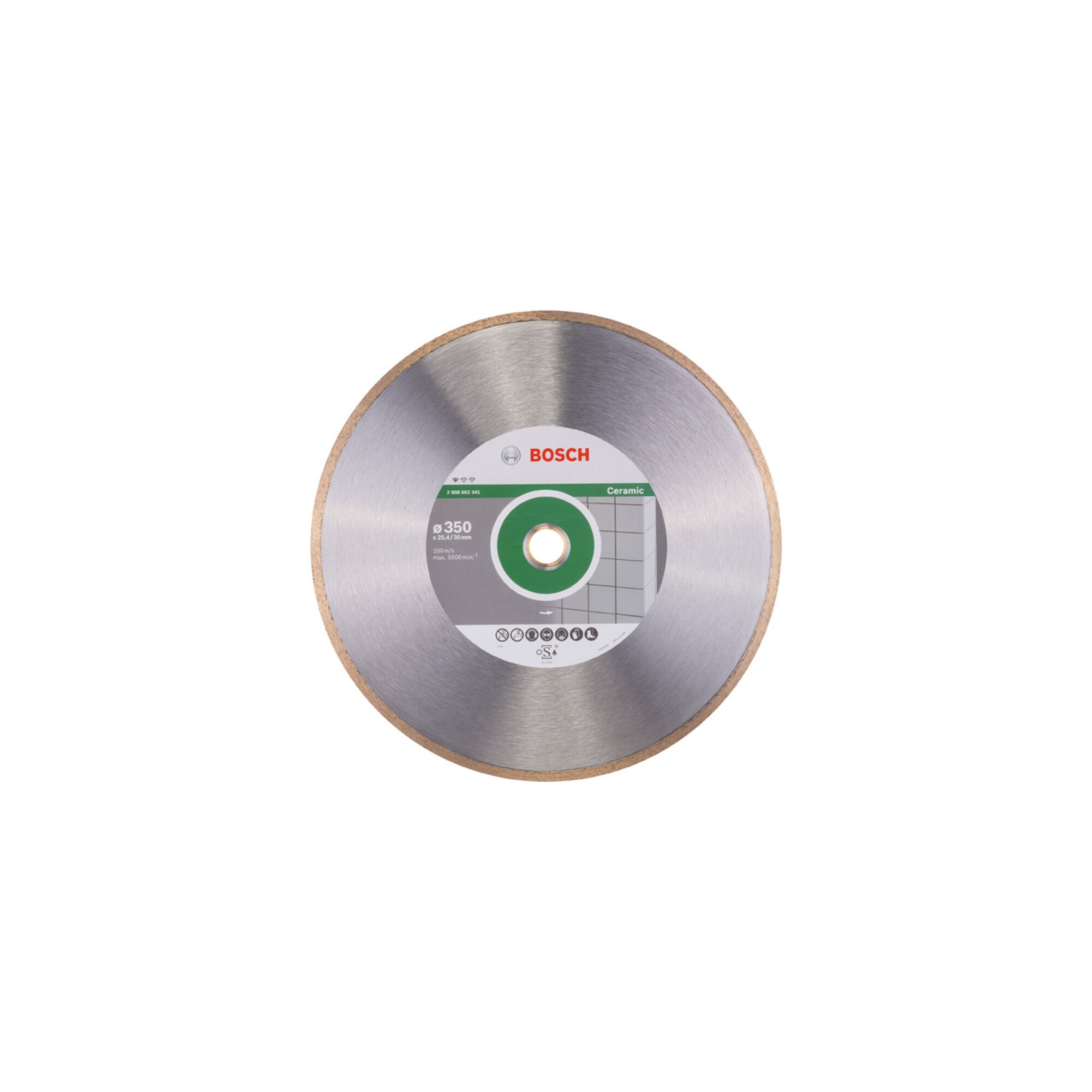 Bosch Diamanttrennscheibe Standard for Ceramic 350 x 30 + 25,40 x 2 x 7 mm