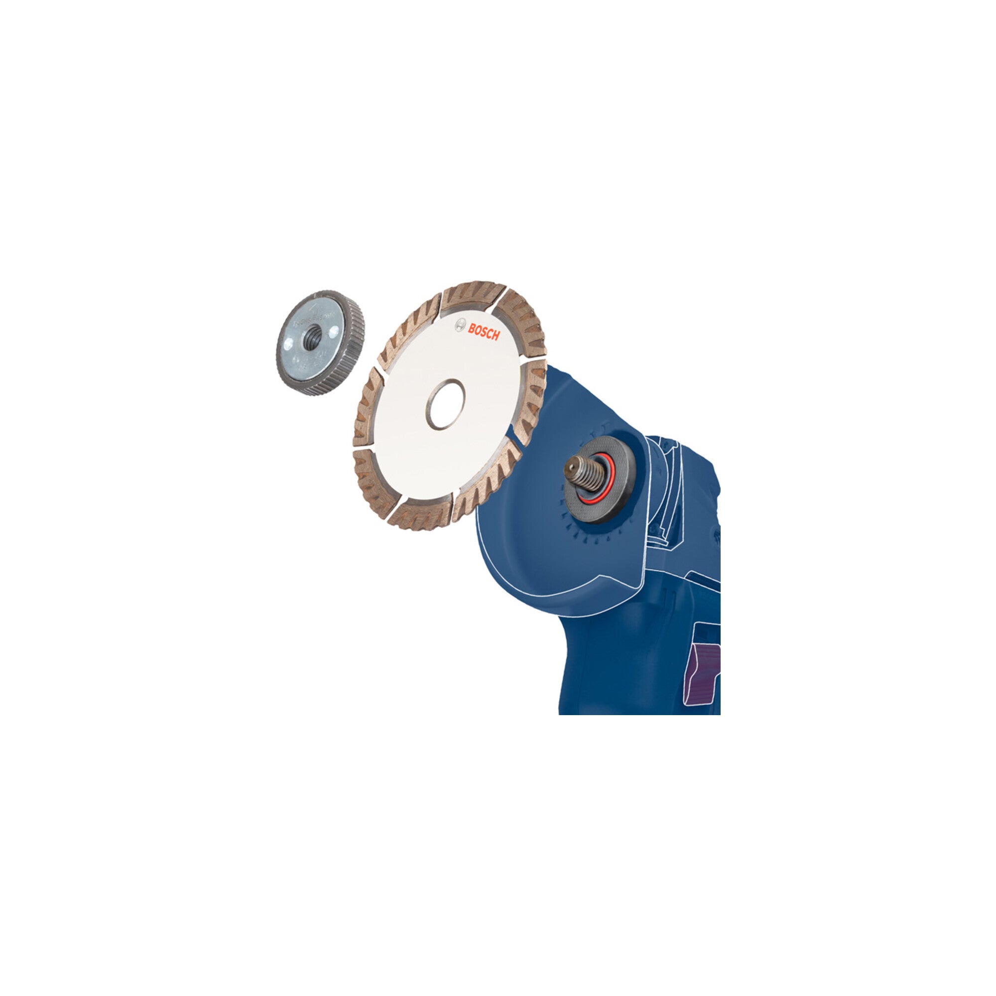 Bosch Diamanttrennscheibe Standard for Ceramic 350 x 30 + 25,40 x 2 x 7 mm