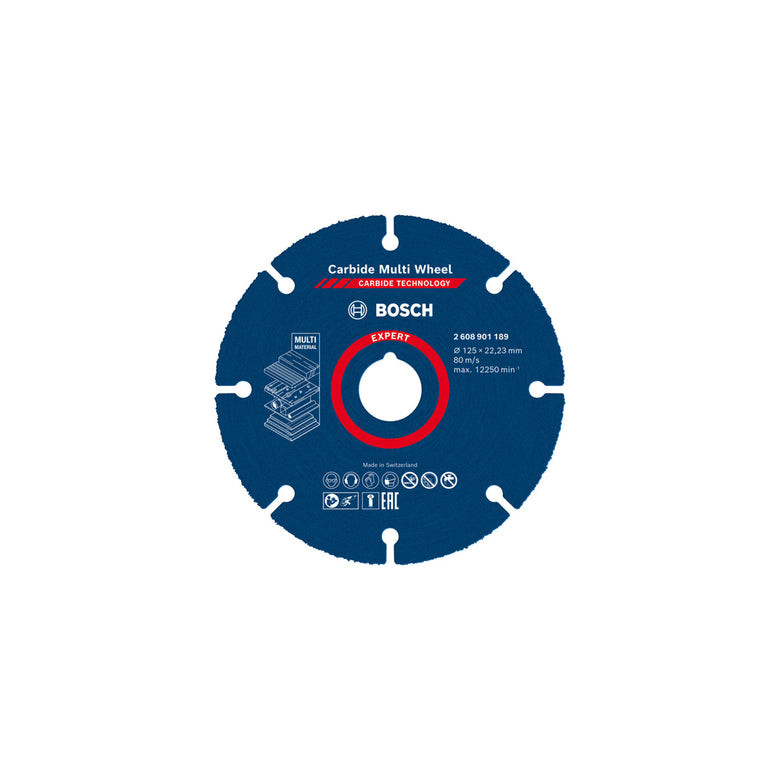 Bosch EXPERT Carbide Multi Wheel Trennscheibe 125mm