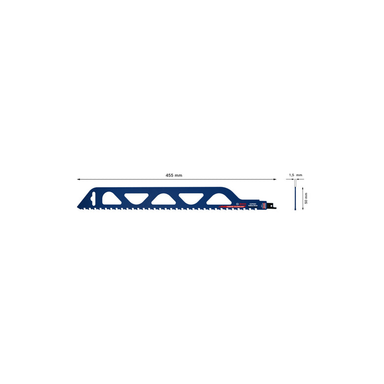 Bosch EXPERT Hollow Brick S 2243 HM Säbelsägeblatt für Säbelsägen