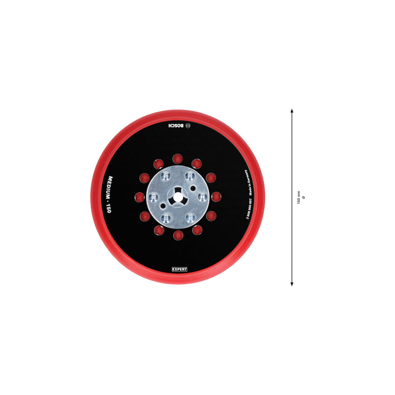 Bosch EXPERT Multihole Universalstützteller 150mm Medium für Exzenterschleifer