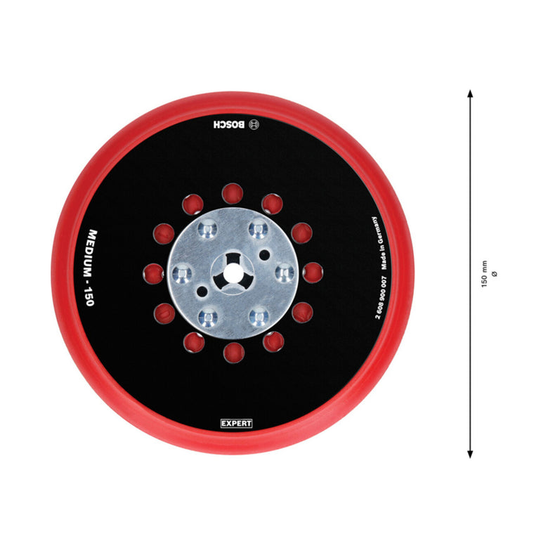 Bosch EXPERT Multihole Universalstützteller 150mm Medium für Exzenterschleifer