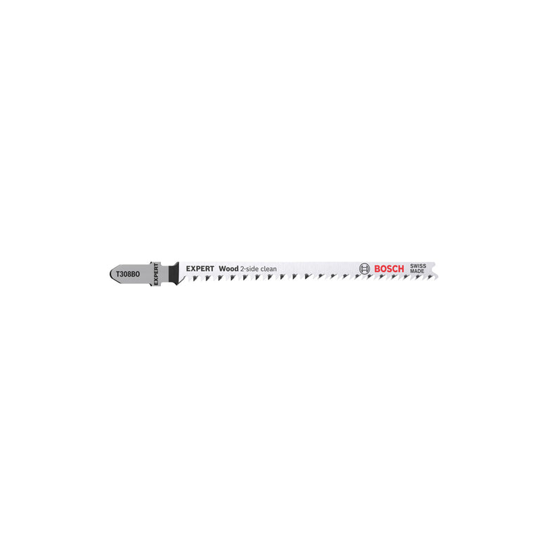 Bosch Expert ‘Wood 2-side clean’ T 308 BO Stichsägeblatt 25 Stk