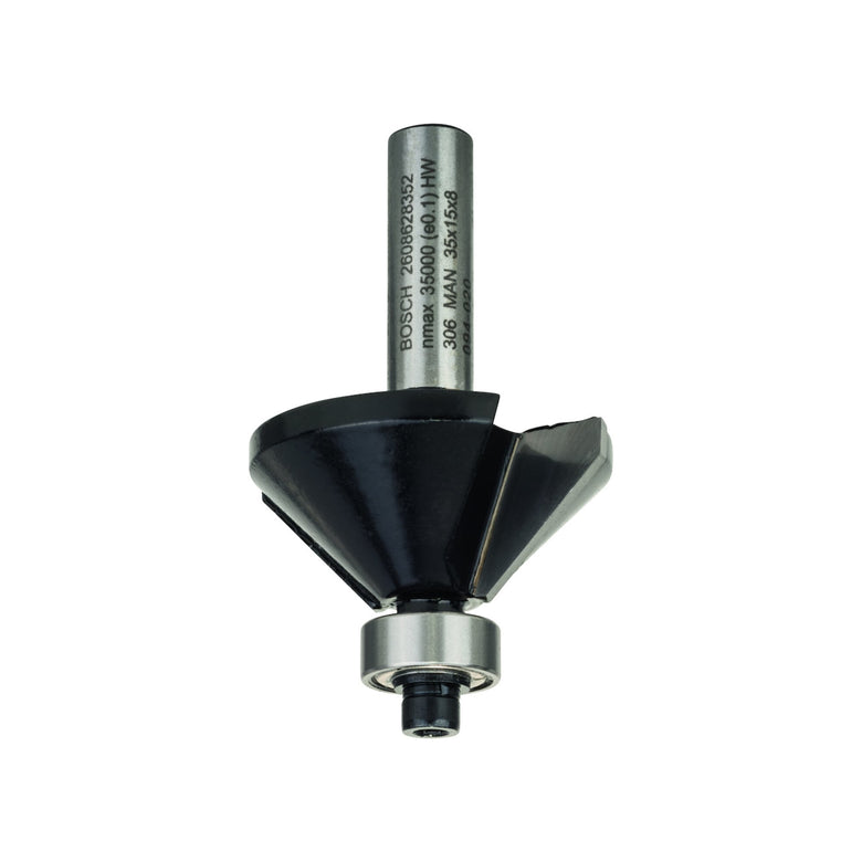 Bosch Fasefräser 8 mm B 11 mm L 15 mm G 56 mm 45°