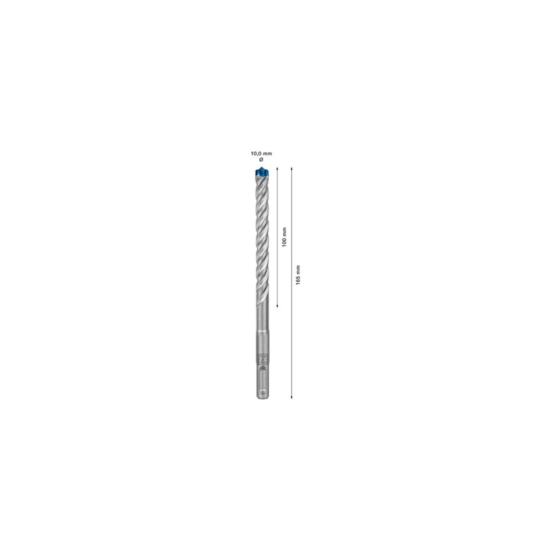 Bosch Hartmetall-Hammerbohrer EXPERT„7X“ SDS-plus,⌀xganze Länge: 10X165mm 10 Stk