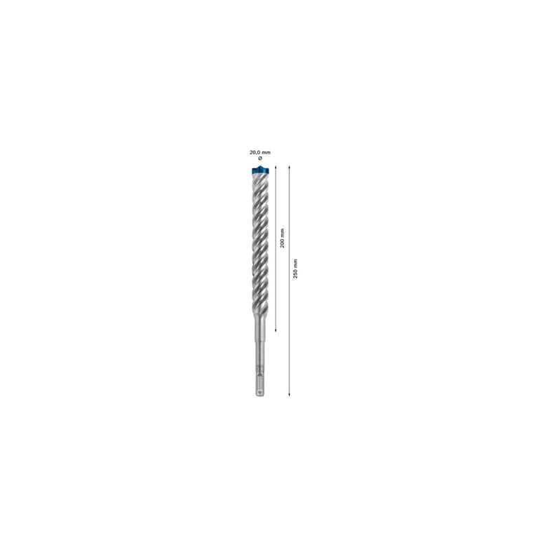 Bosch Hartmetall-Hammerbohrer EXPERT„7X“ SDS-plus,⌀xganze Länge: 20X250mm