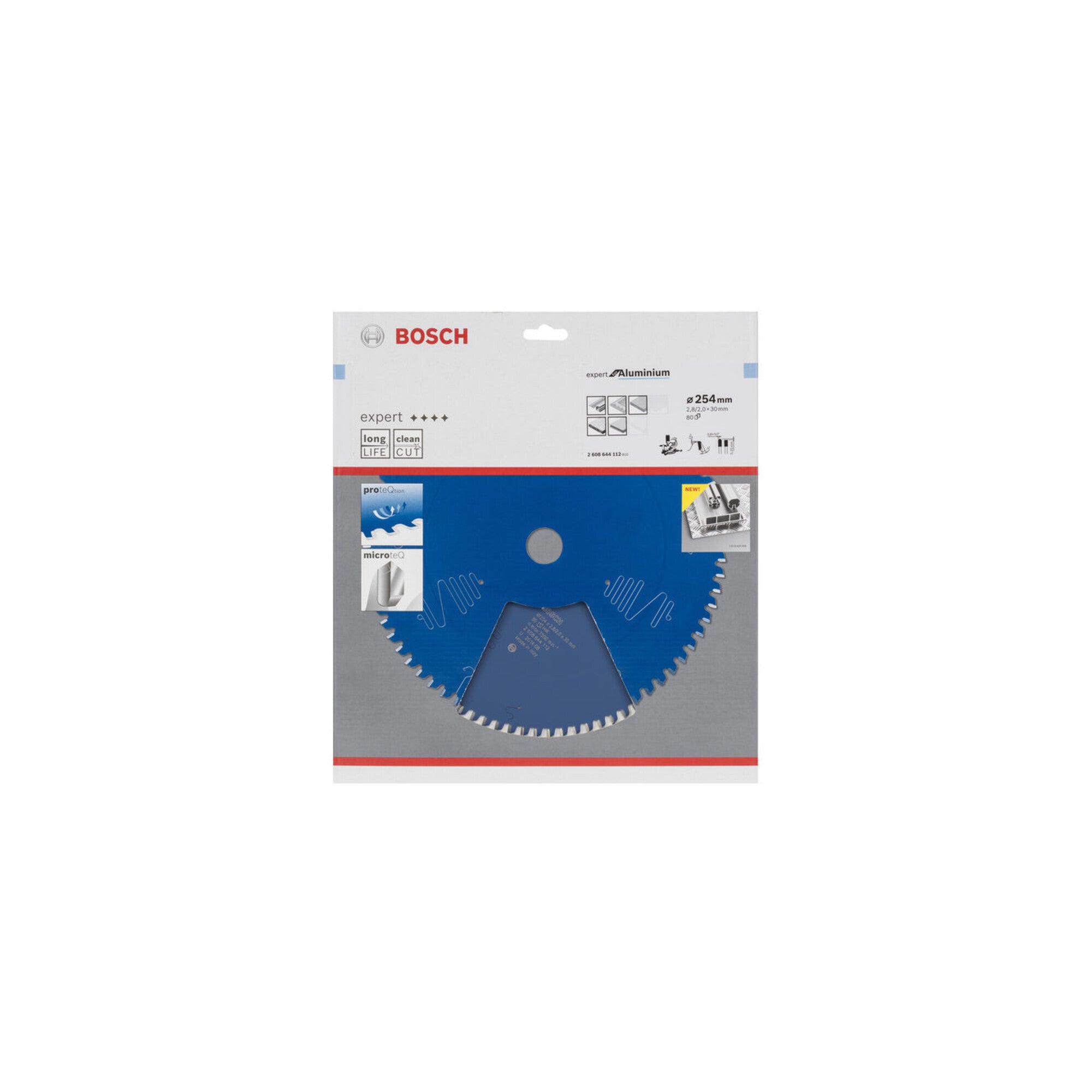 Bosch Kreissägeblatt Expert for Aluminium 254 x 30 x 2,8 mm 80