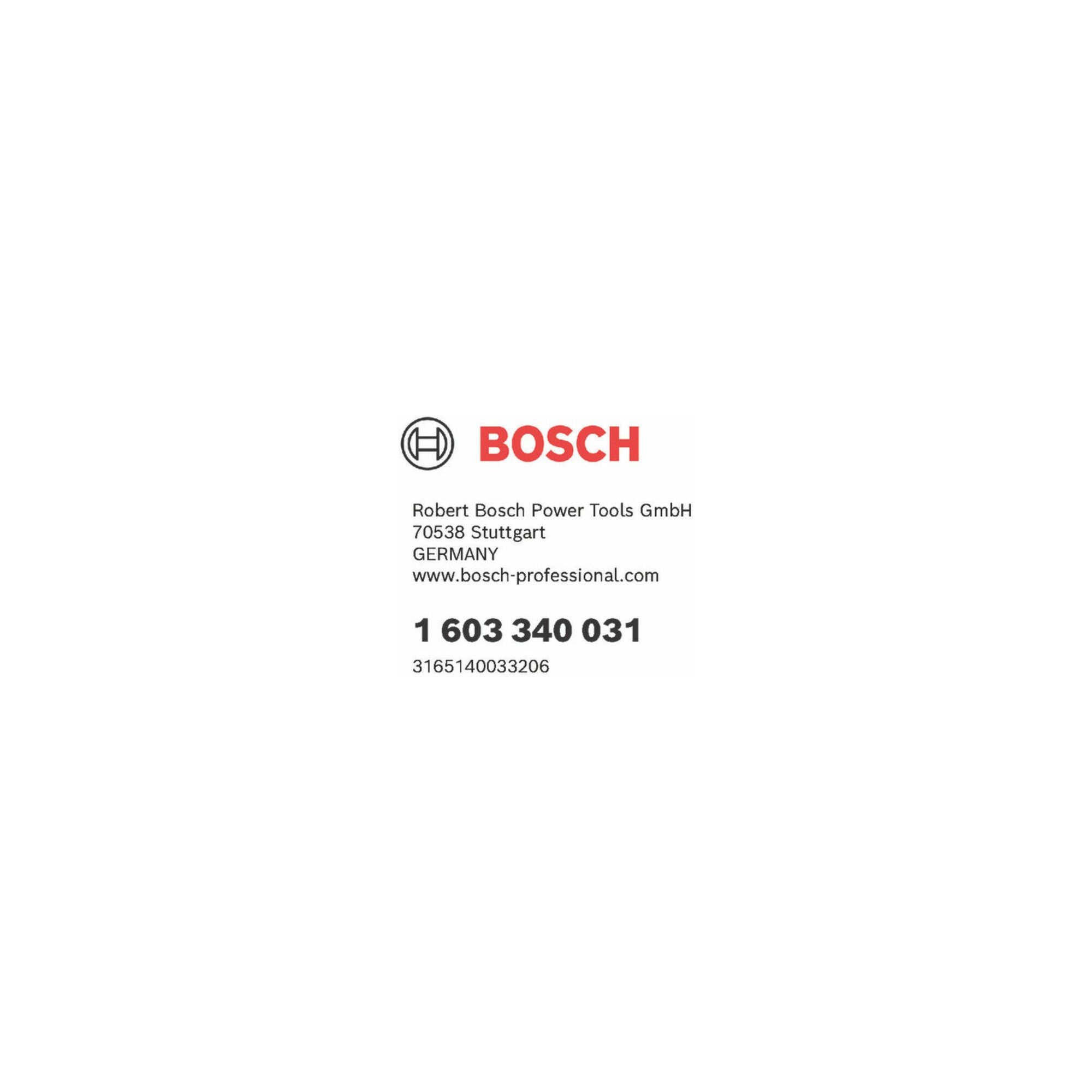 Bosch Schnellspannmutter