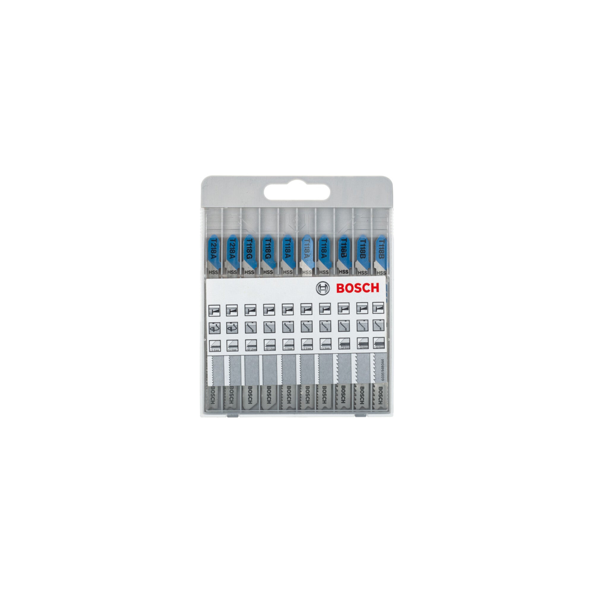 Bosch Stichsägeblatt-Set Basic for Metal 10-teilig