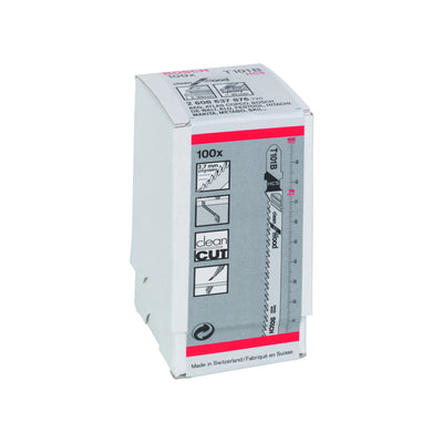 Bosch Stichsägeblatt T 101 B Pack a 100 Stück