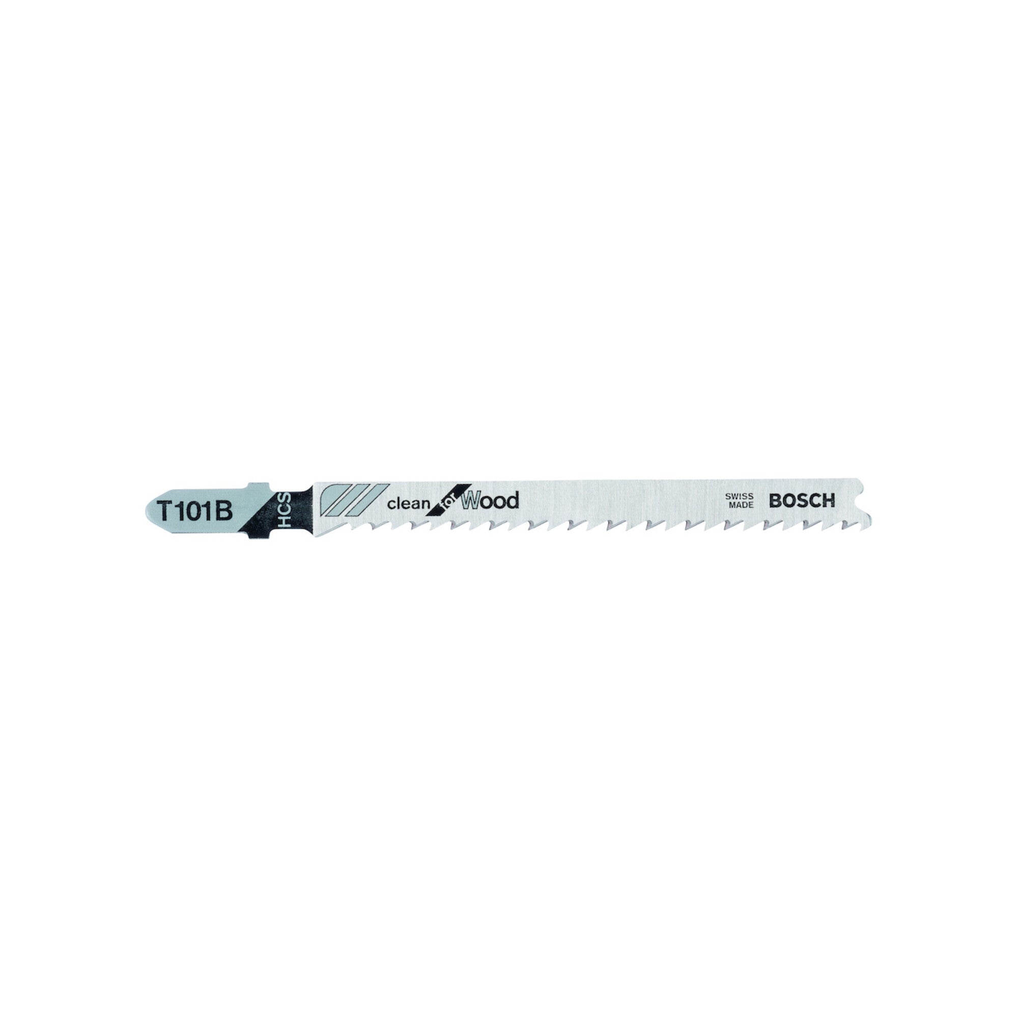 Bosch Stichsägeblatt T 101 B VE à 25 Stück Clean for Wood