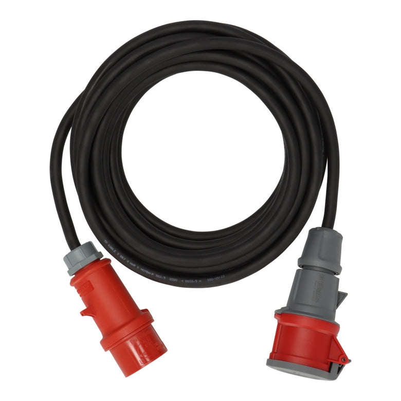 Brennenstuhl CEE Verlängerungskabel mit Phasenwender IP44, 25m Kabel, H07RN-F