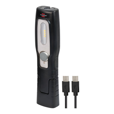 Brennenstuhl LED Akku Handleuchte HL 201 A / LED Werkstattlampe mit Akku (250 +
