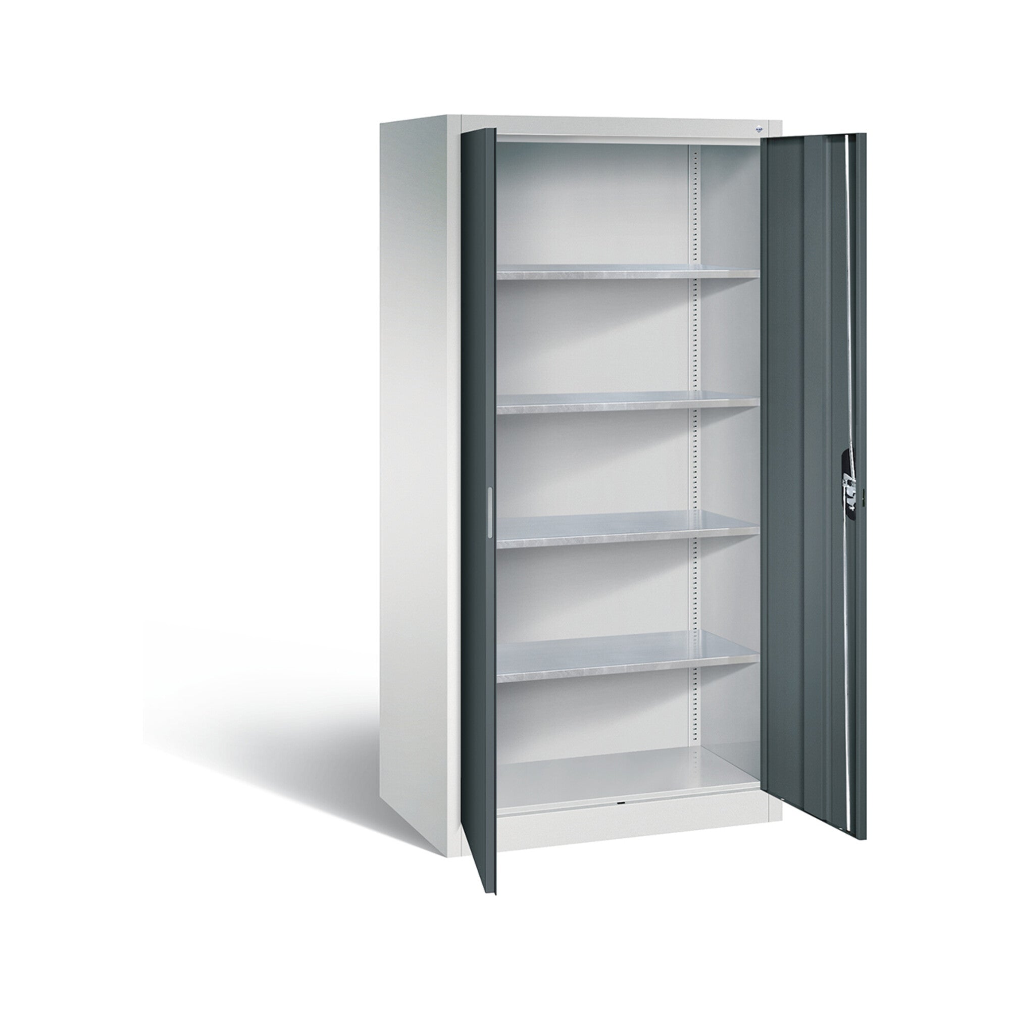 C+P Werkzeugschrank Acurado, H1950xB930xT600mm, Front Anthrazitgrau, Korpus