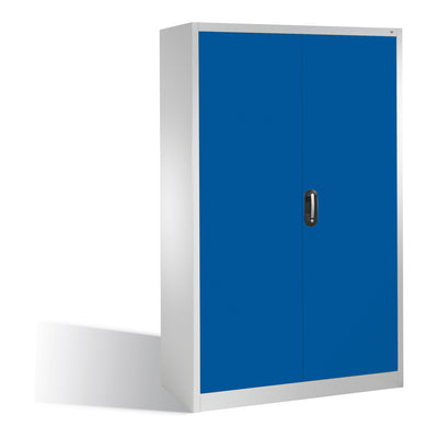 C+P Werkzeugschrank mit Drehtüren, innen 4 Böden, H1950xB1200xT500mm Front
