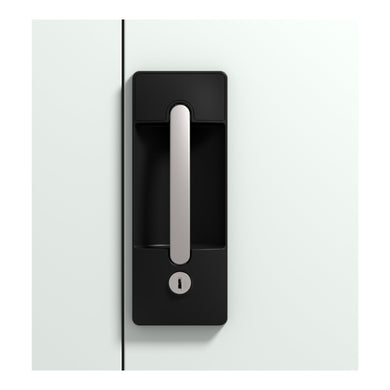 C+P Werkzeugschrank mit Drehtüren, innen 4 Böden, H1950xB930xT500mm Front