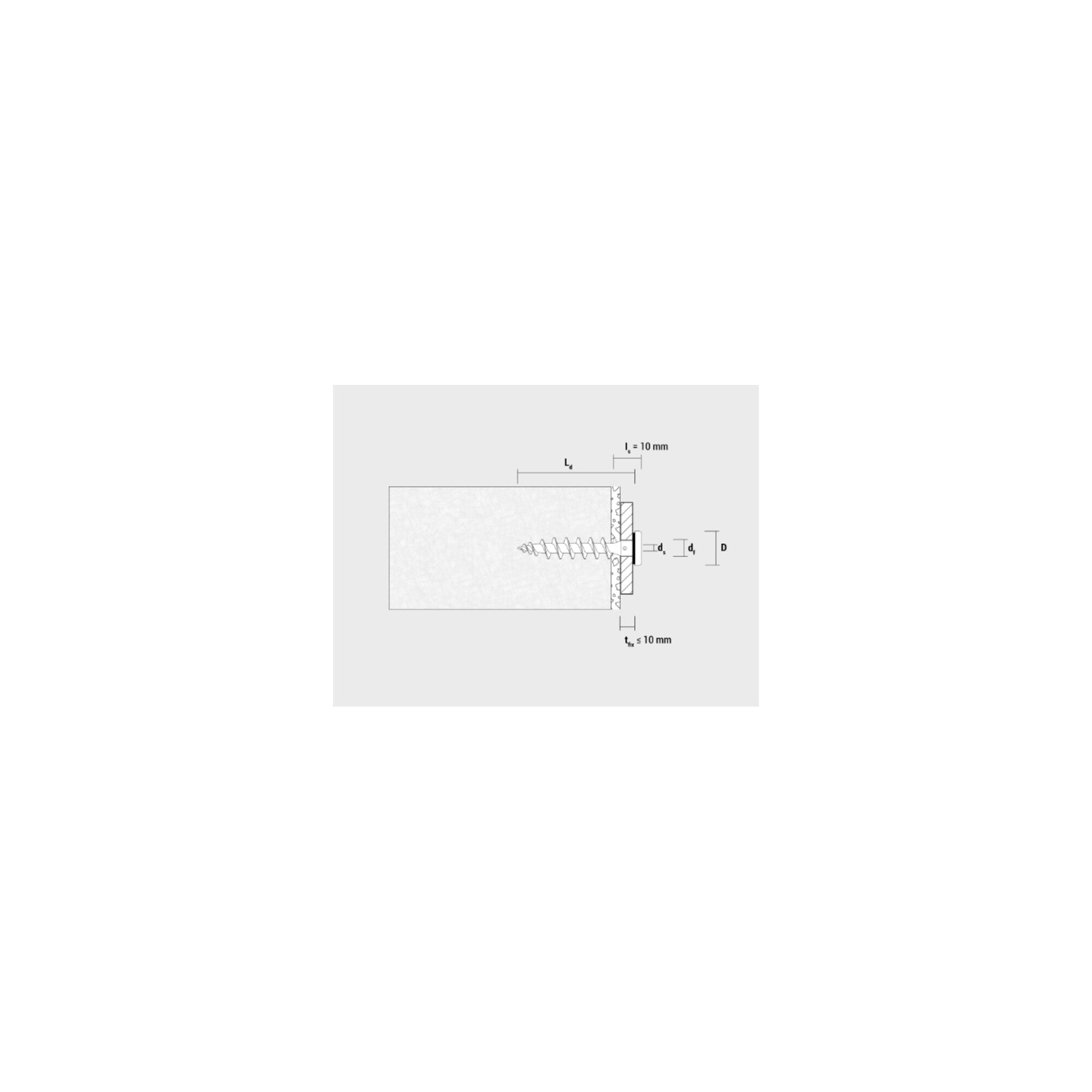 CELO Isolierplattenschraube IPS-H 55 Anthrazit 50 Stk