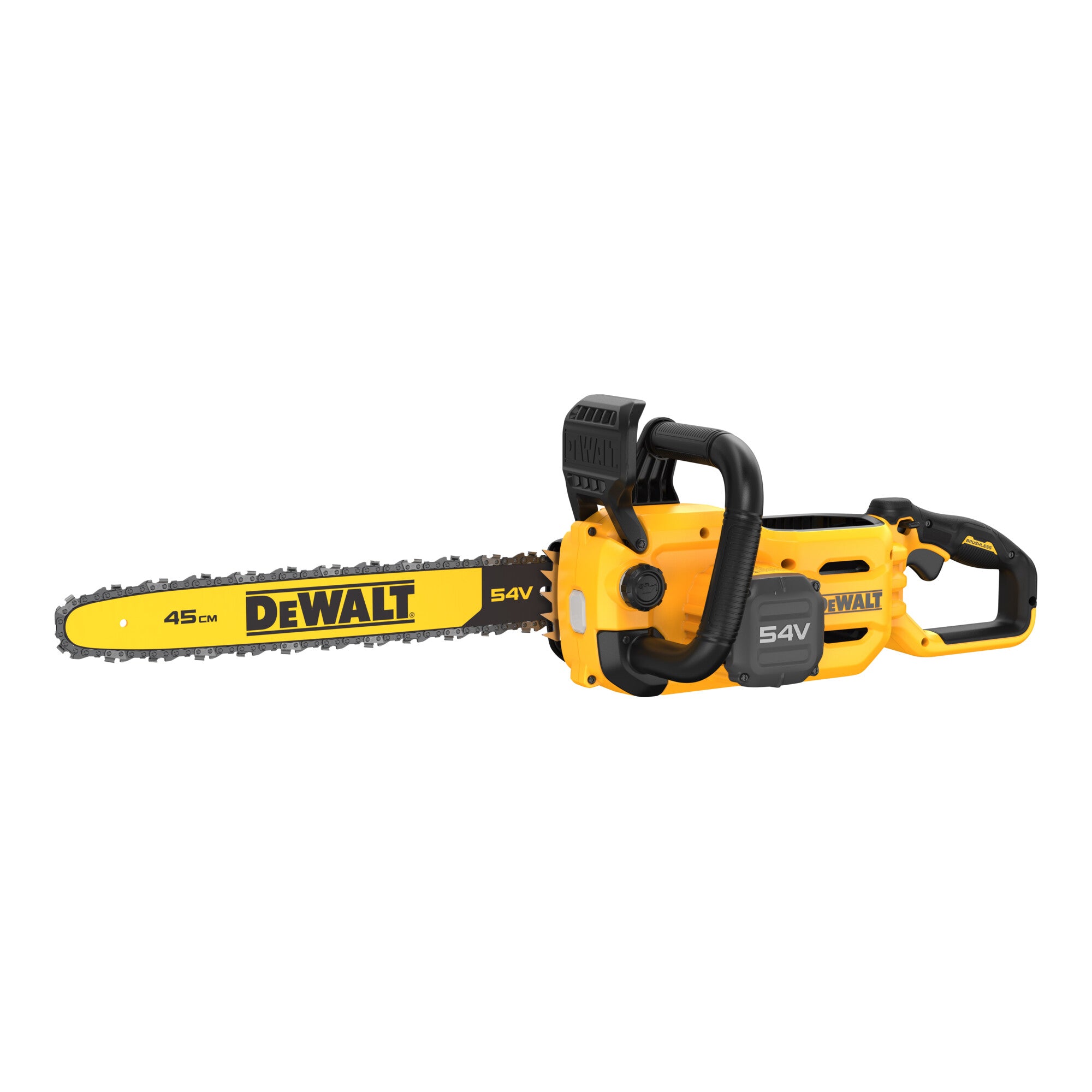 DEWALT 54 Volt Akku-Kettensäge 45cm Schwert (bürstenlos) - Basisversion