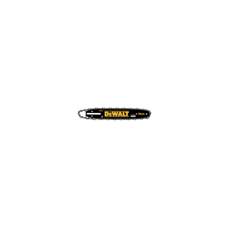 DEWALT Schwert mit Sägekette für Akku-Kettensäge, 30cm DT20665-QZ