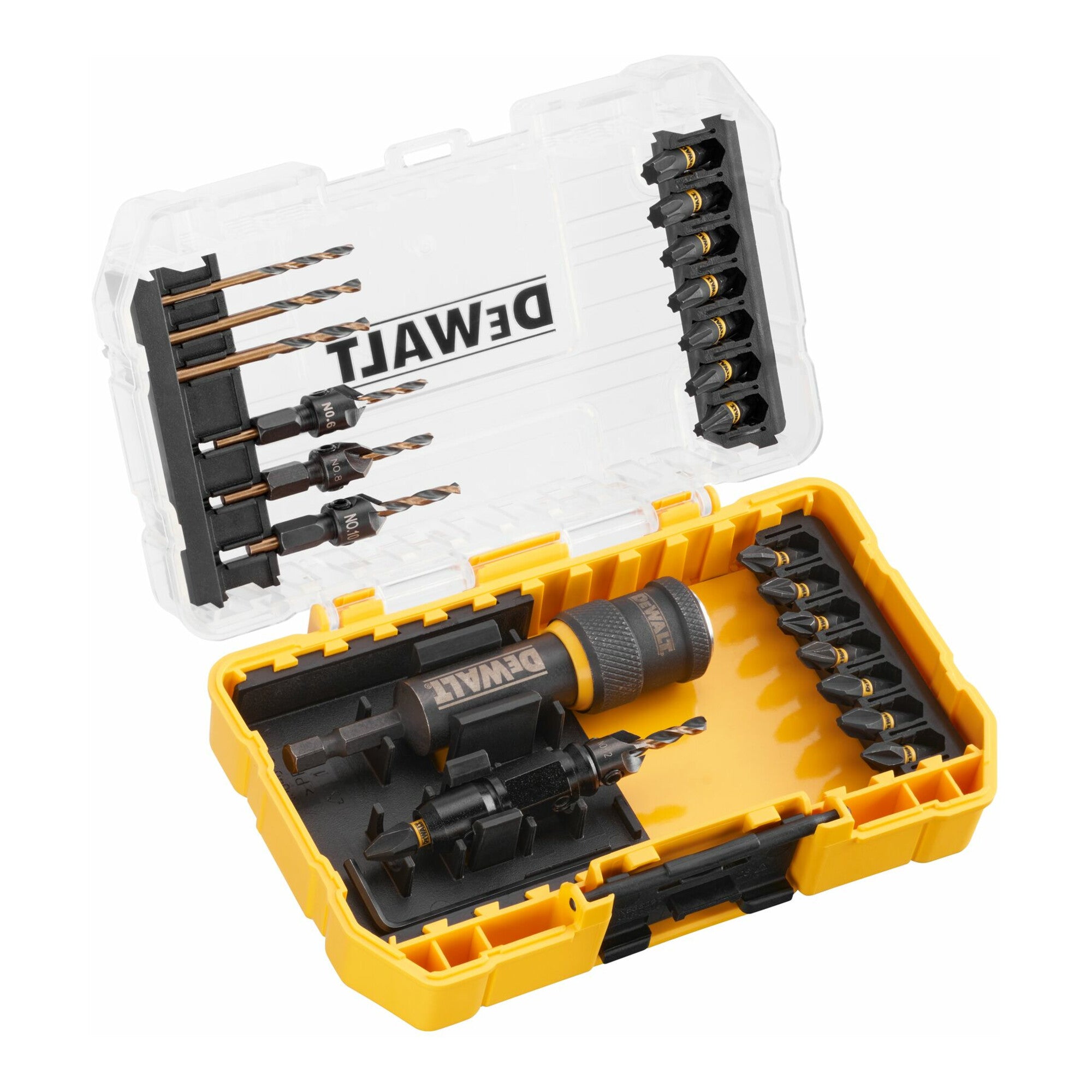DEWALT Wechseladapter FLEXTORQ Bit&Bohrer-Set
