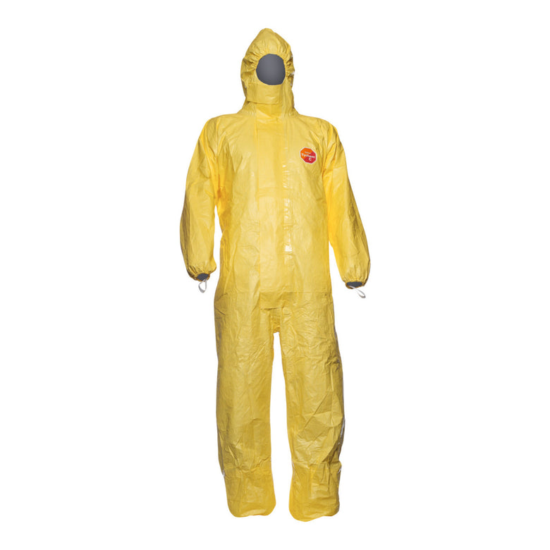 Dupont Schutzoverall Typ 3/4/5/6 Tychem 2000 C, gelb, Unisex-Größe: 3XL
