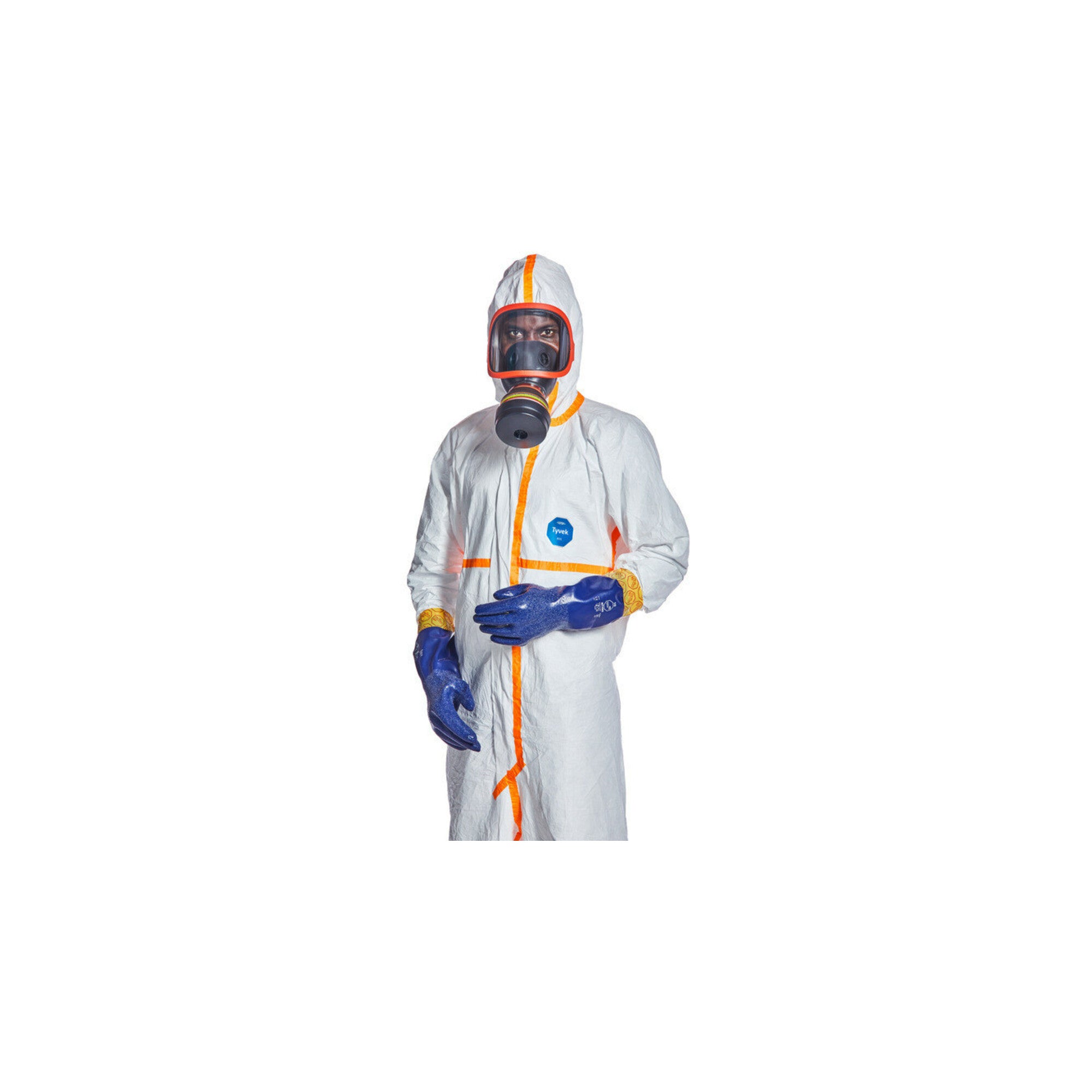 Dupont Schutzoverall Typ 3/4/5/6 Tyvek 800J, weiß, Unisex-Größe: XL