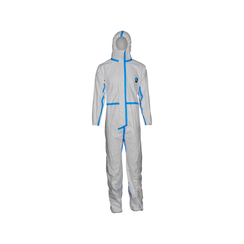 Dupont Schutzoverall Typ 4/5/6 Tyvek 600 Plus, weiß, Unisex-Größe: L