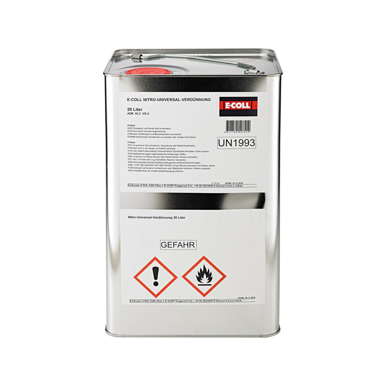 E-COLL Nitro-Univ-Verdünnung 20L Kanister