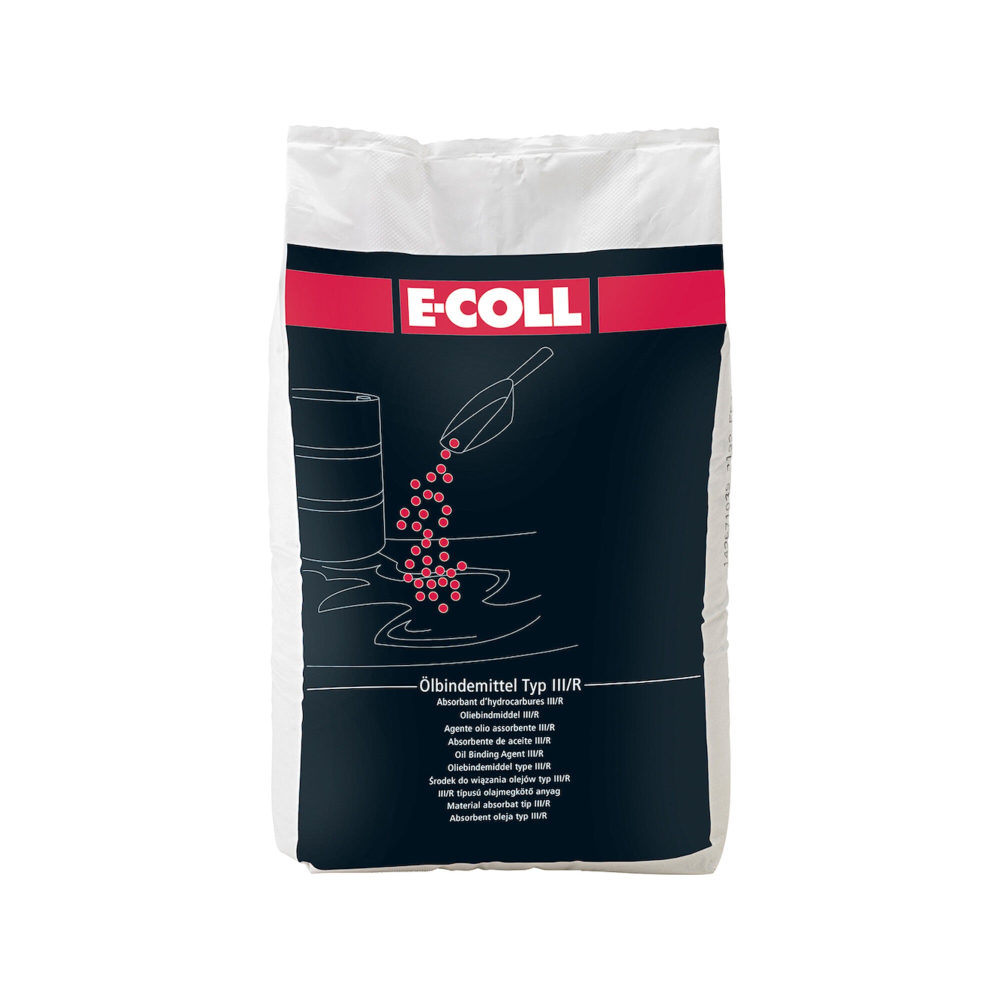 E-COLL Ölbindemittel, Typ III/R, 30L Sack, fein