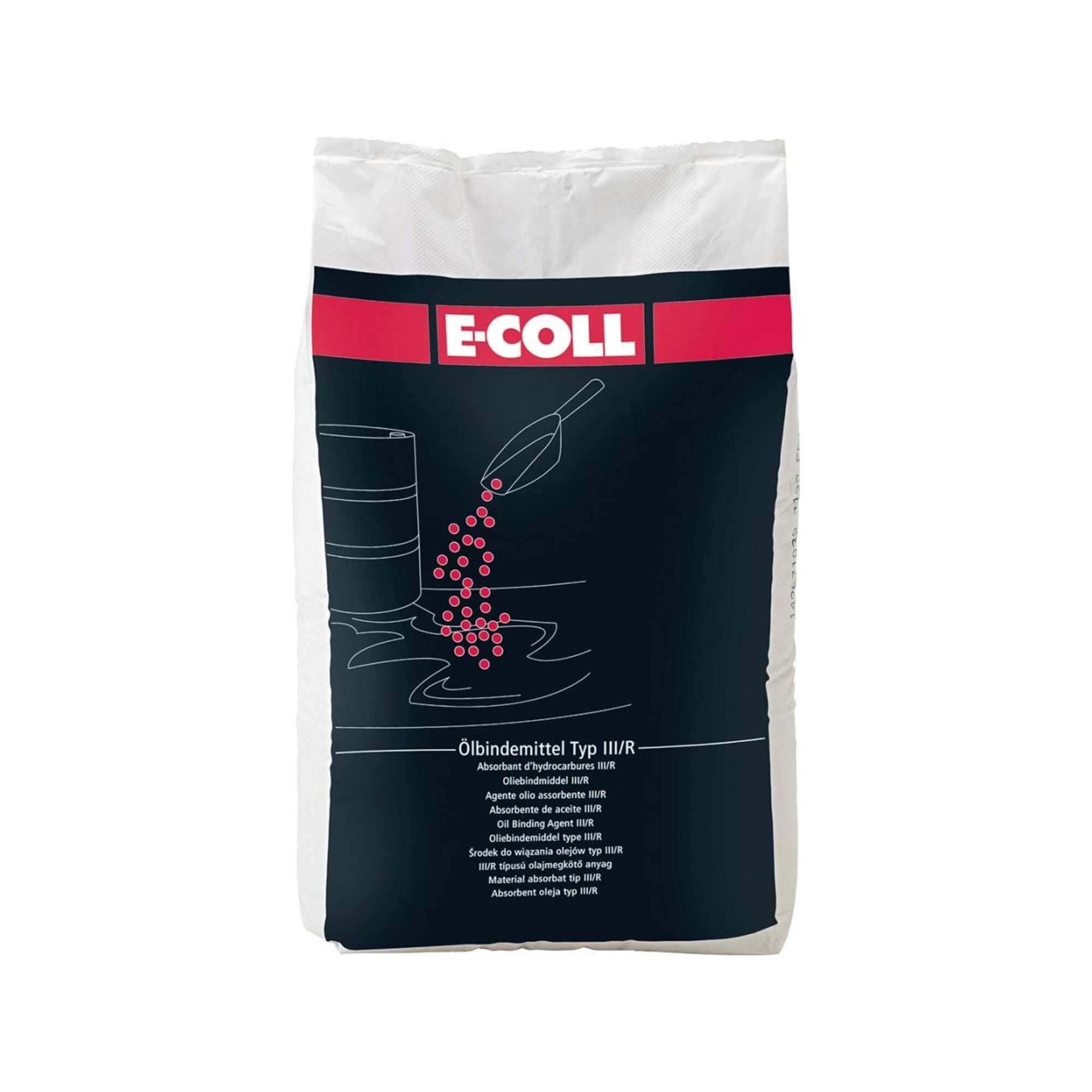 E-COLL Ölbindemittel, Typ III/R, 30L Sack, grob