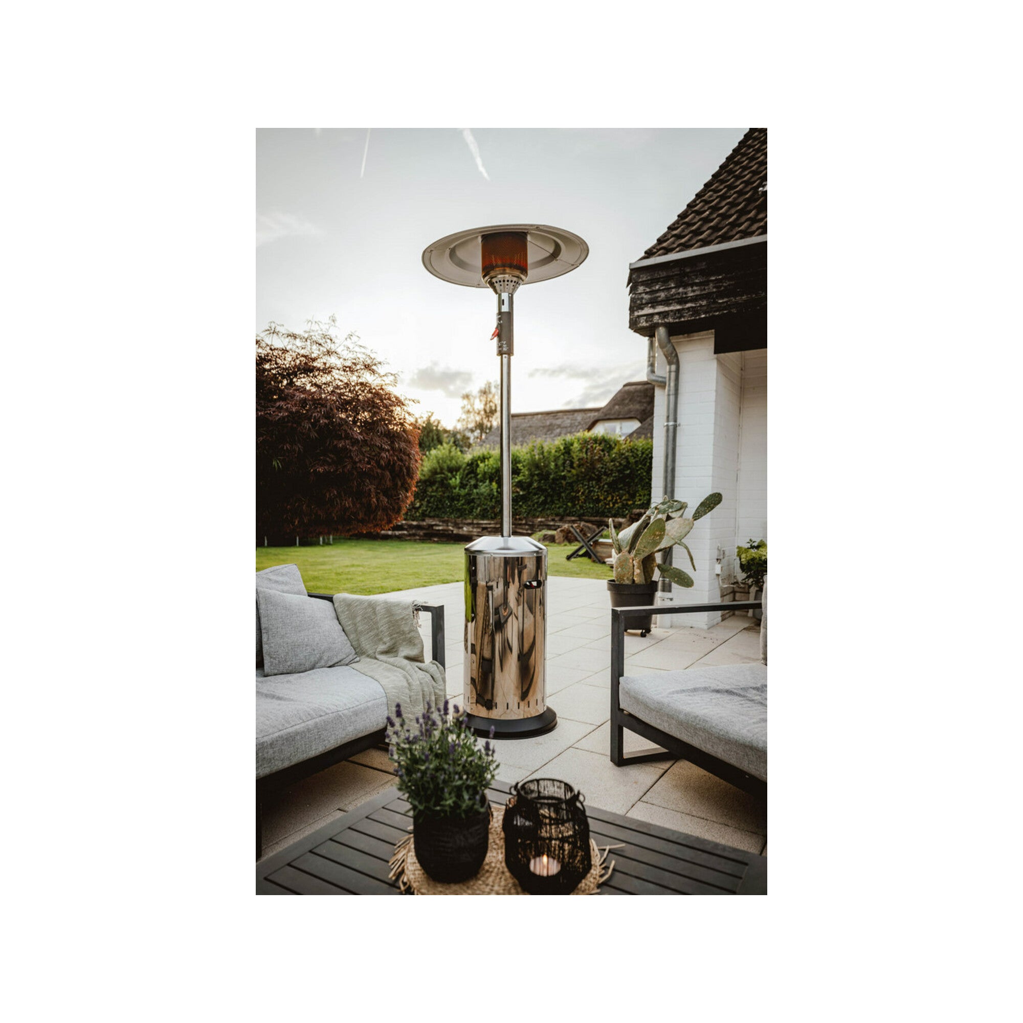 Enders Terrassenheizer Elegance Eco Green 2.0 zylindrischer 6kW Brenner