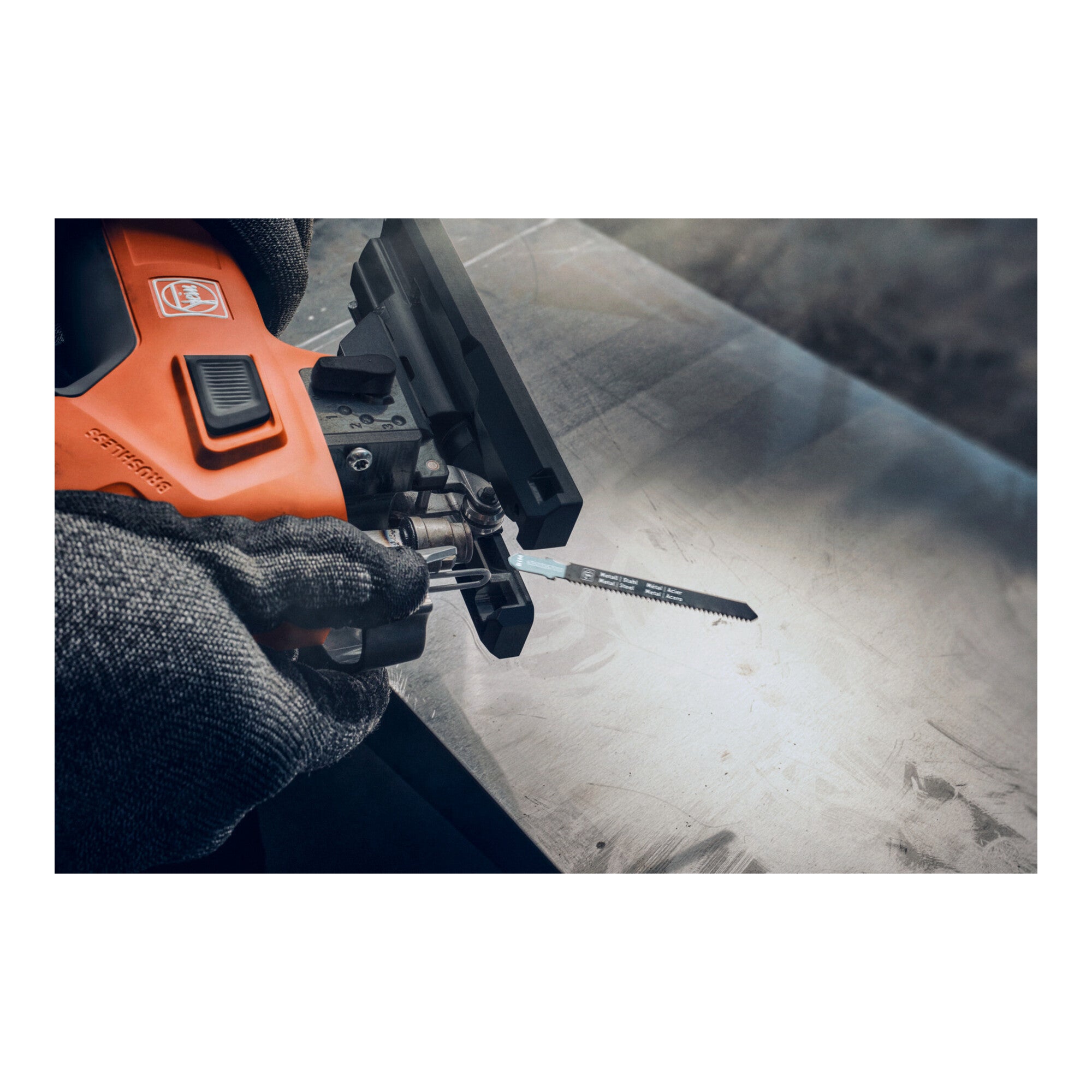 Fein Akku-Stichsäge für Metall und Holz 26 mm Hub F-IRON Jig 26 AS