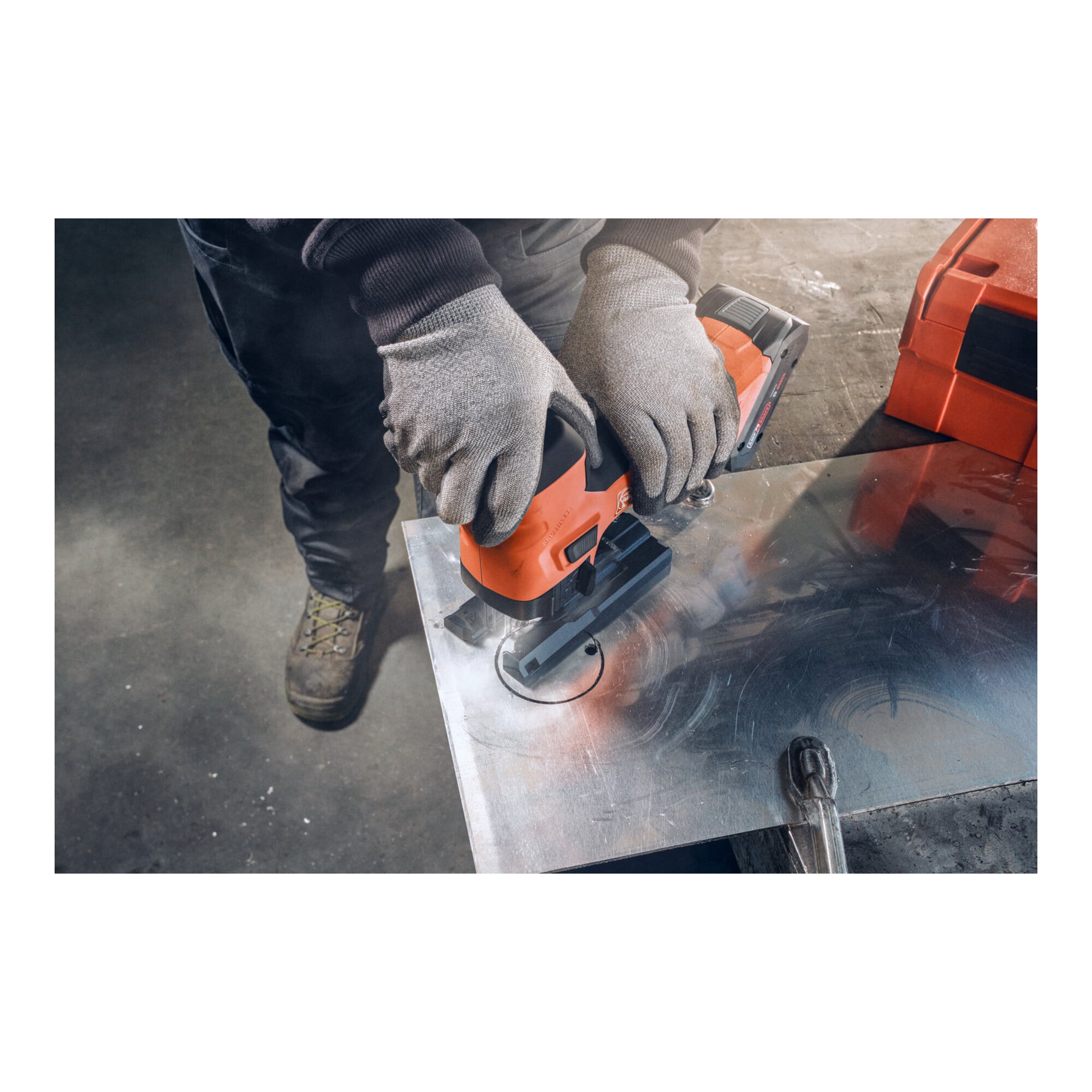 Fein Akku-Stichsäge für Metall und Holz 26 mm Hub F-IRON Jig 26 AS