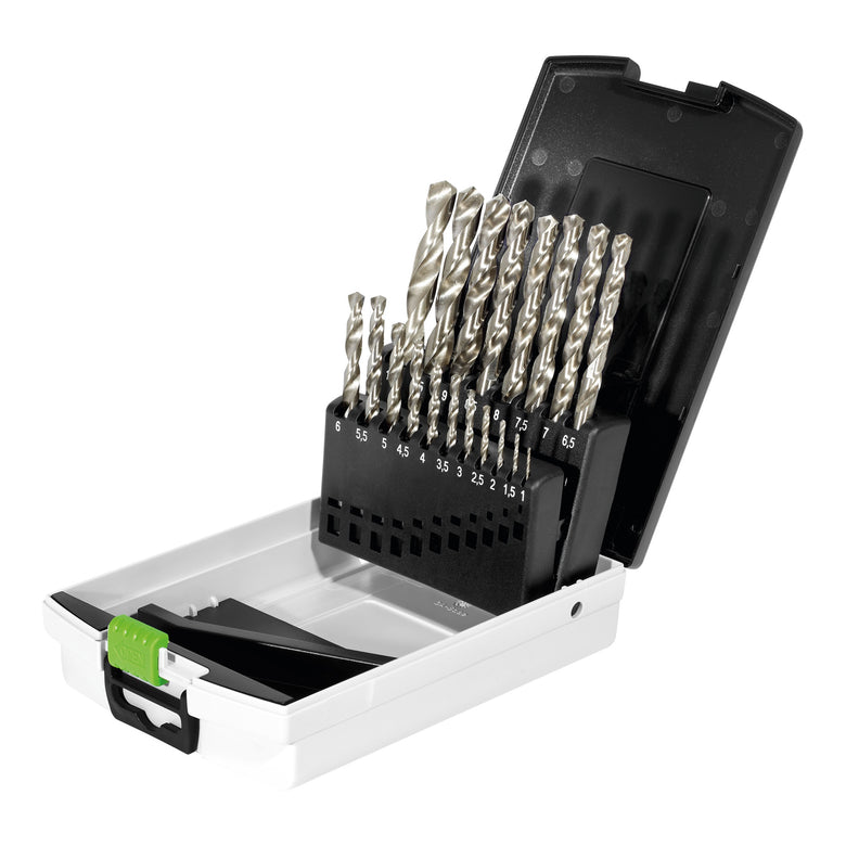 Festool Bohrerbox HSS Stahlbohrer HSS D 1-10 Sort 19 Stk