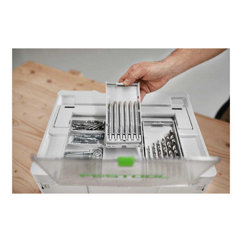 Festool Bohrerkassette BKS SYS3 D3-10 CE/W