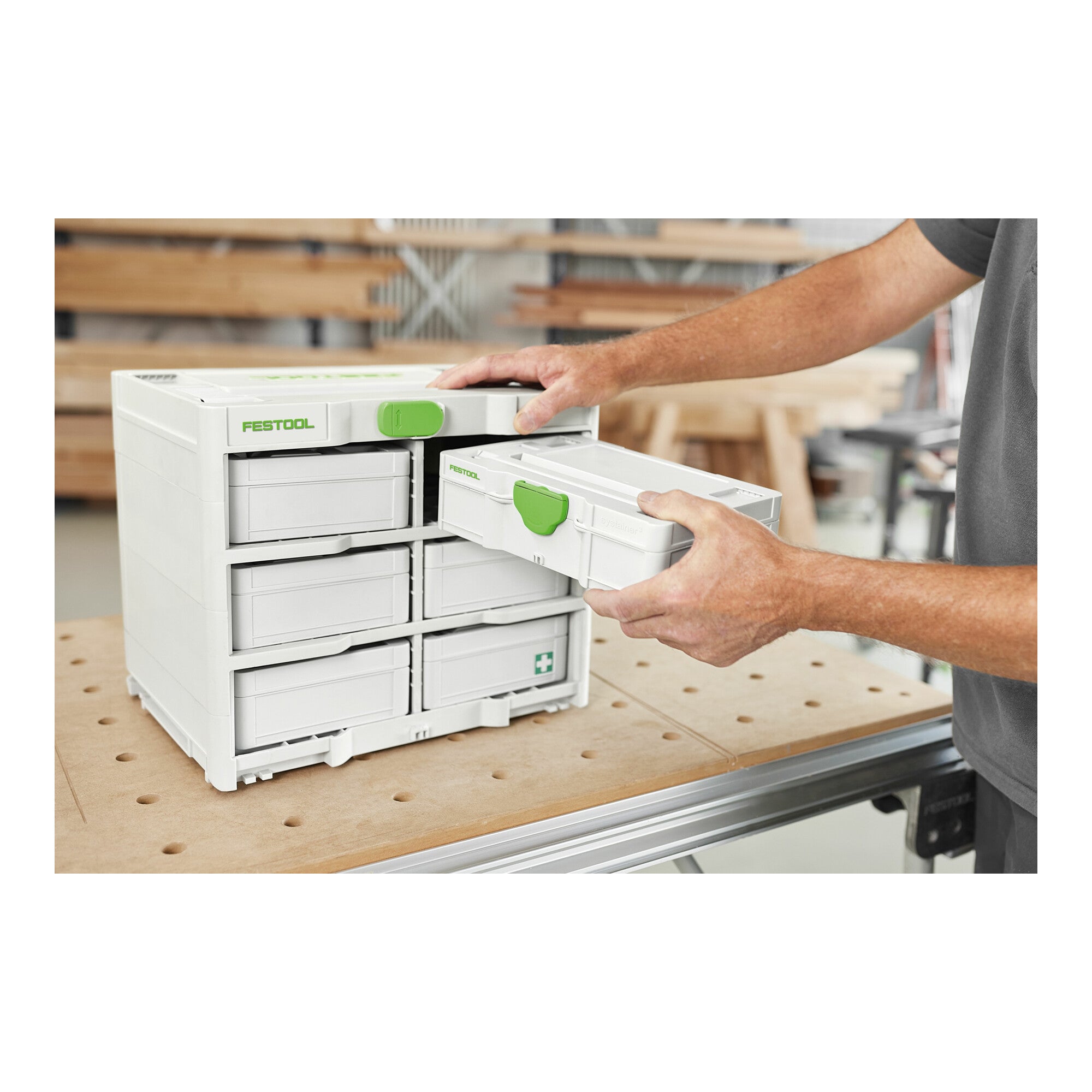 Festool Schlangenbohrer-Set SYS3 S 76-SB CE-SORT/6