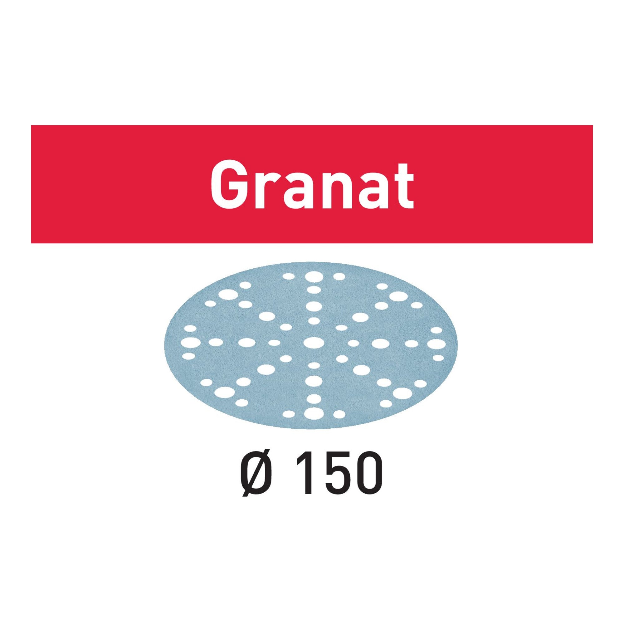 Festool Schleifmittel Granat D150 P150 GR/50 50 Stk