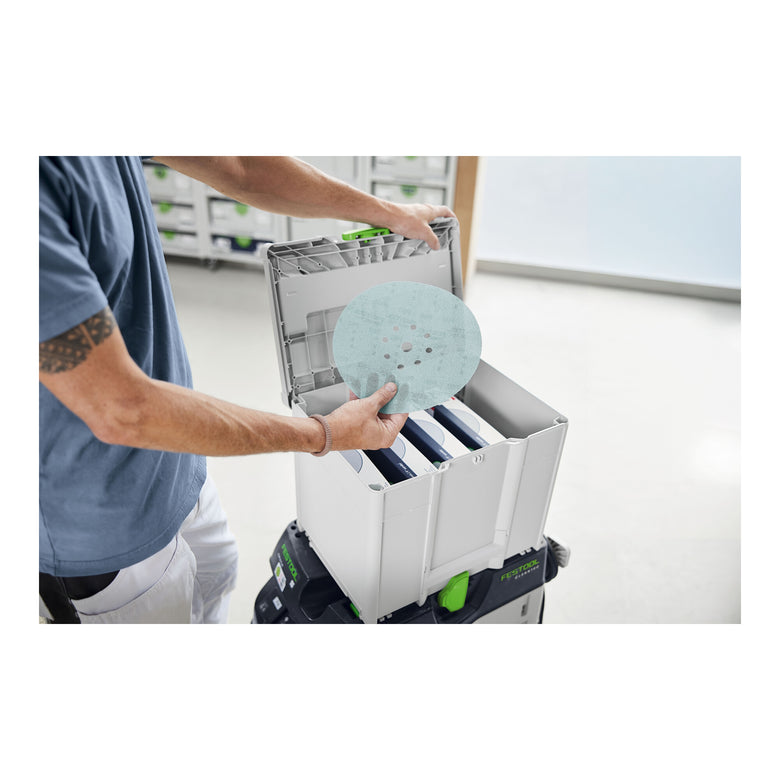 Festool Schleifmittel-Systainer³ Granat Net D225 GR NET SYS
