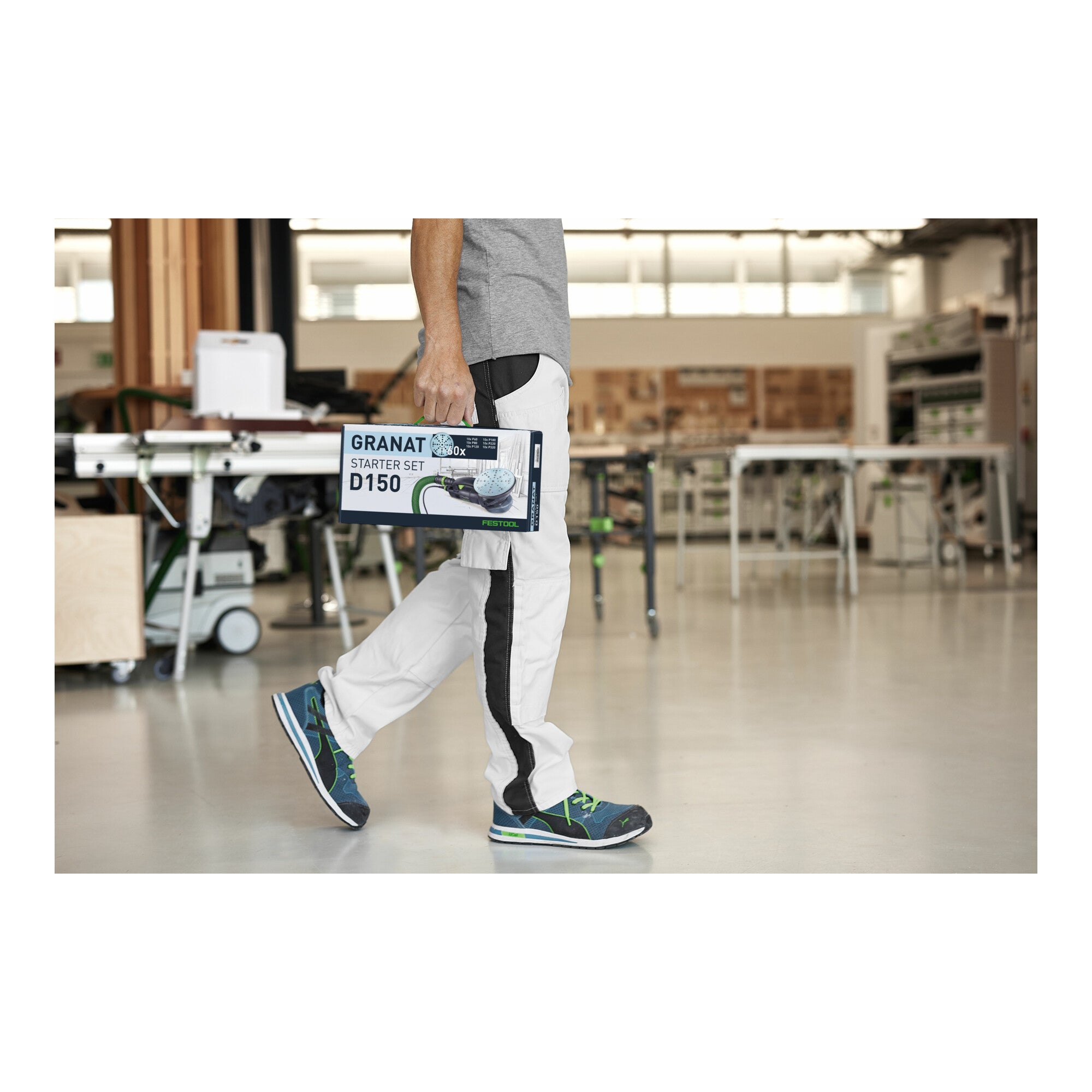 Festool Schleifscheibe STF D150/48 GR-Set Granat