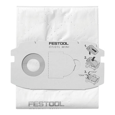 Festool SELFCLEAN Filtersack SC FIS-CT MINI 5 Stk