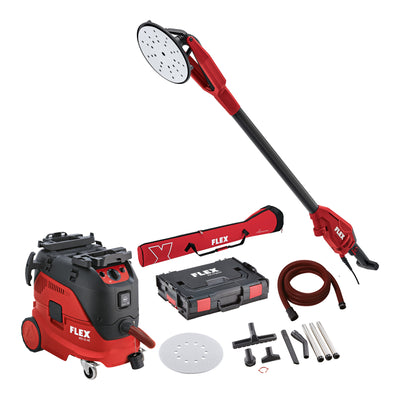 FLEX Wand- und Deckenschleifer GE 6 X-EC Set 30 l Klasse M