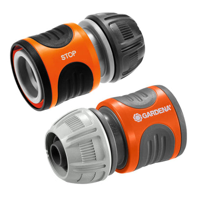 GARDENA Schlauchverbinder-Satz 13 mm (1/2") und 15 mm (5/8")