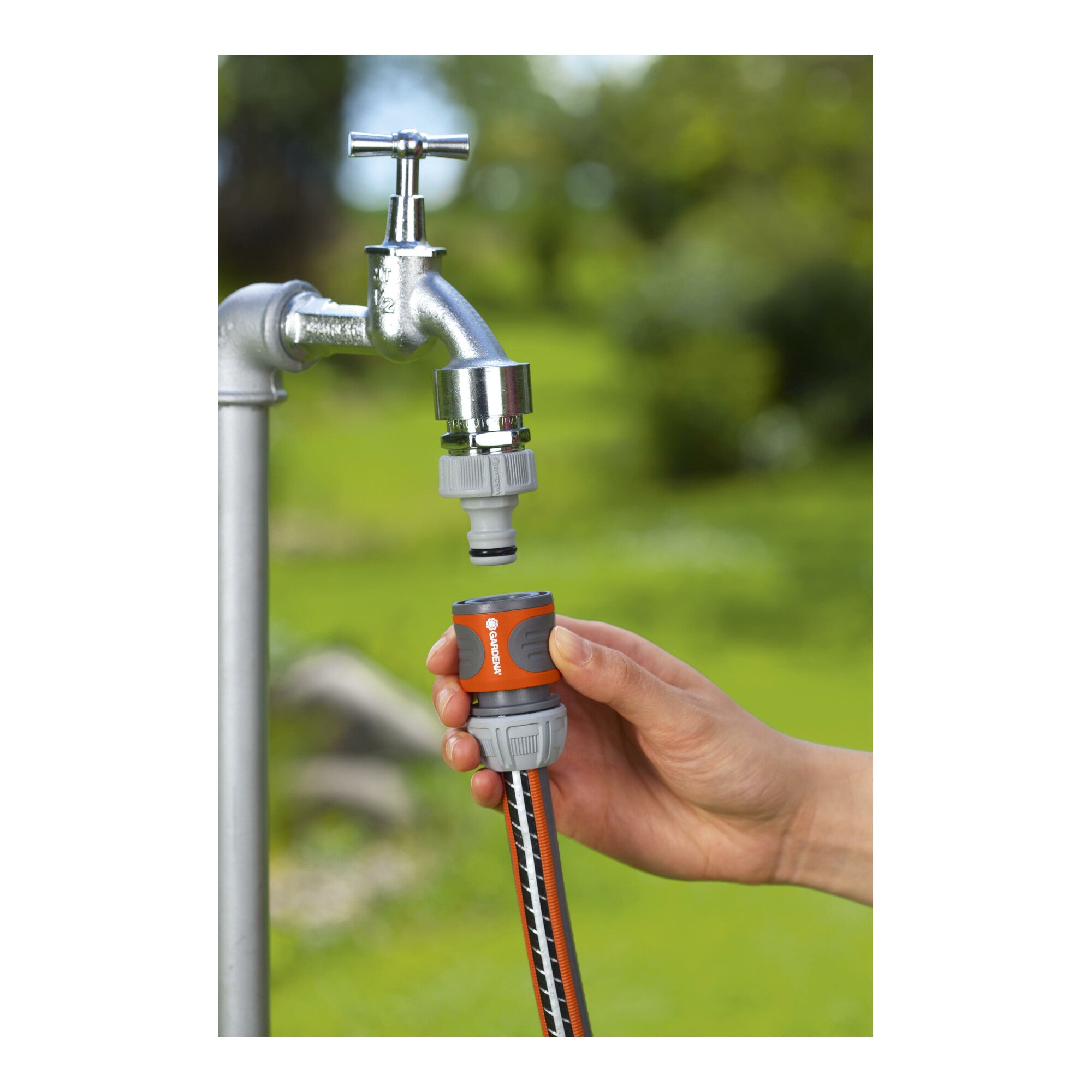 GARDENA Schlauchverbinder-Satz 13 mm (1/2") und 15 mm (5/8")