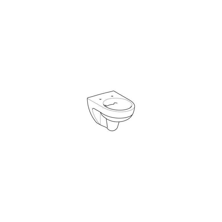Geberit Wand-WC, Tiefspüler Renova 6 l, rimfree, weiß