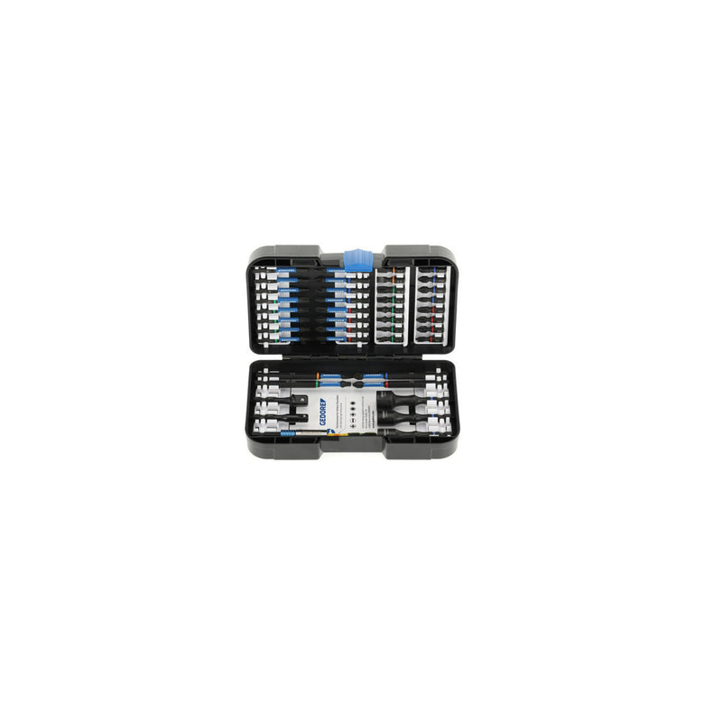 Gedore 666-042 Torsionsbit-Satz SL+PR+PH+PZ+TX 42-teilig