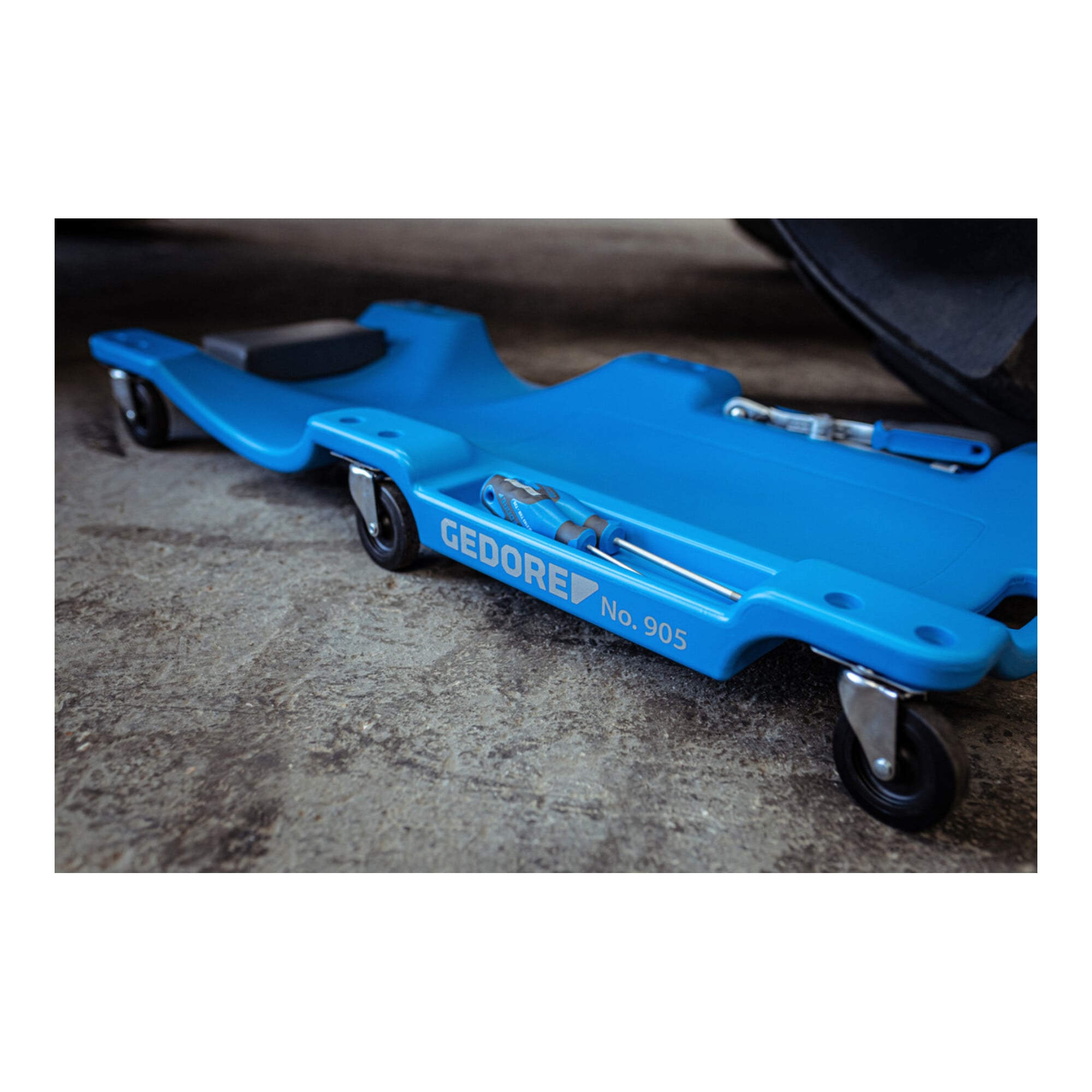 Gedore 905 Rollbrett 1000x480x115mm Tragfähigkeit 130 kg