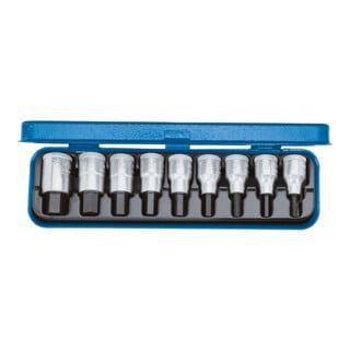 Gedore IN 19 PA Schraubendreher-Satz 1/2" 9-teilig Innen-6-kt ZOLL