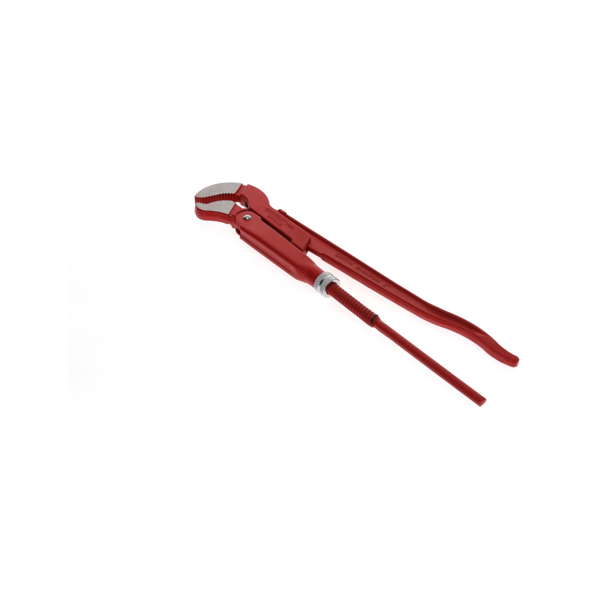 Gedore red 45° abgewinkelte Eck-Rohrzange, Spannweite 67 mm/2 Zoll, S-Maul