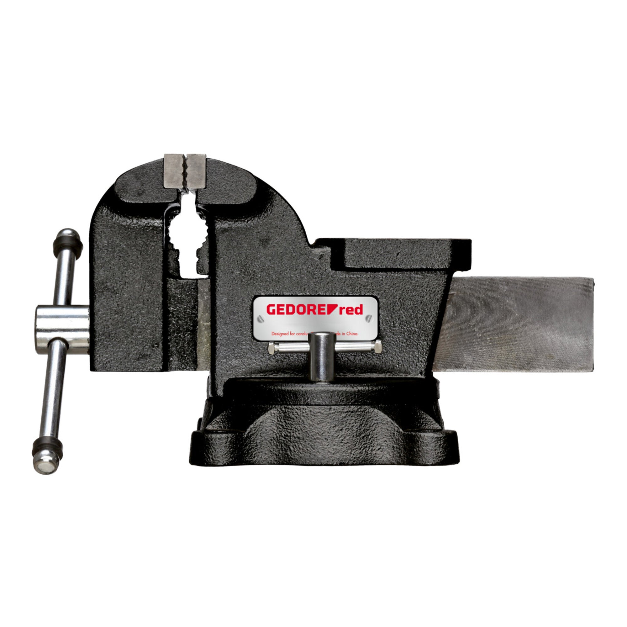 Gedore red Parallel-Schraubstock mit Amboss, drehbar, nach vorn öffnend